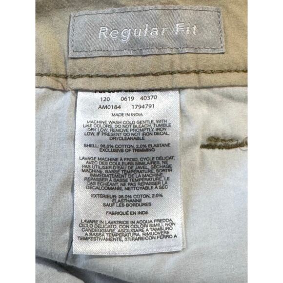 Columbia Mens Shorts, size 38, 8L, Cotton Blend;  Khaki/Tan - Picture 10 of 10